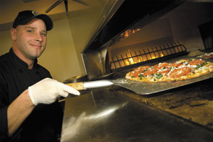 Flatbreads anchor the menu at Icon's anchor eatery Urban Flats