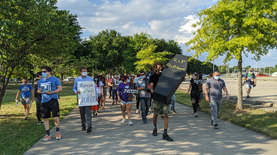 Vigil Honors Gustavo Ramirez, Advocates Demand Accountability