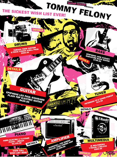 What's More Rock 'n' Roll Than Designing Your Own Guitar Center Holiday Wish List Flier? Pretty Much Everything.