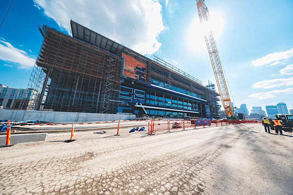 nashvillescene.com - John Glennon - Nissan Stadium Construction 75 Percent Complete