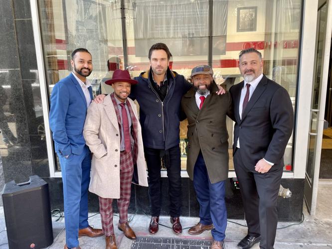 Woolworth Theatre window unveiling 2022