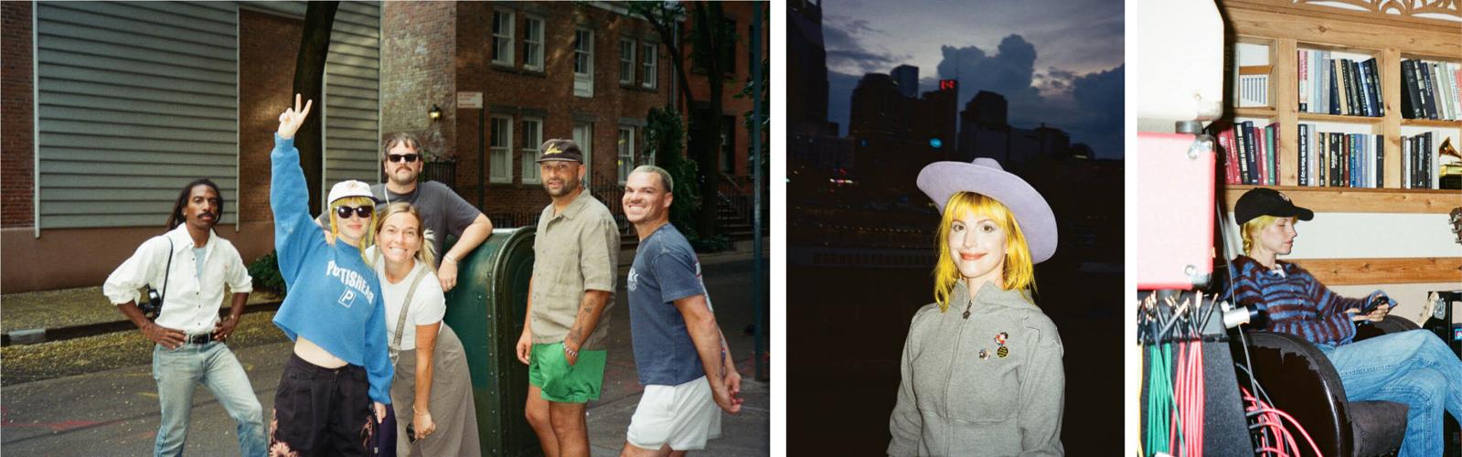 Hayley Williams bts photos from 'Ego Death' production and release