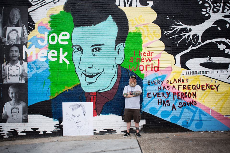 Photo of the Day: Tim Kerr's Fond Object Mural