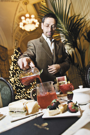 Tea at the Hermitage Hotel could become a favorite thing, with some fine-tuning