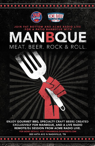 ManBQue Returns to Fat Bottom Brewery