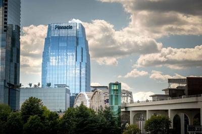 exterior at Pinnacle Financial Partners, the Nashville Scene’s 2026 Best Bank/Financial Instit in Nashville
