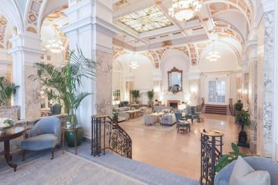 Hermitage Hotel lobby