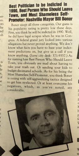 Scan of a print page of the inaugural Best of Nashville issue