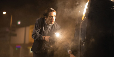 Jake Gyllenhaal's a skincrawling wonder in the enjoyably nasty neo-noir <i>Nightcrawler</i>