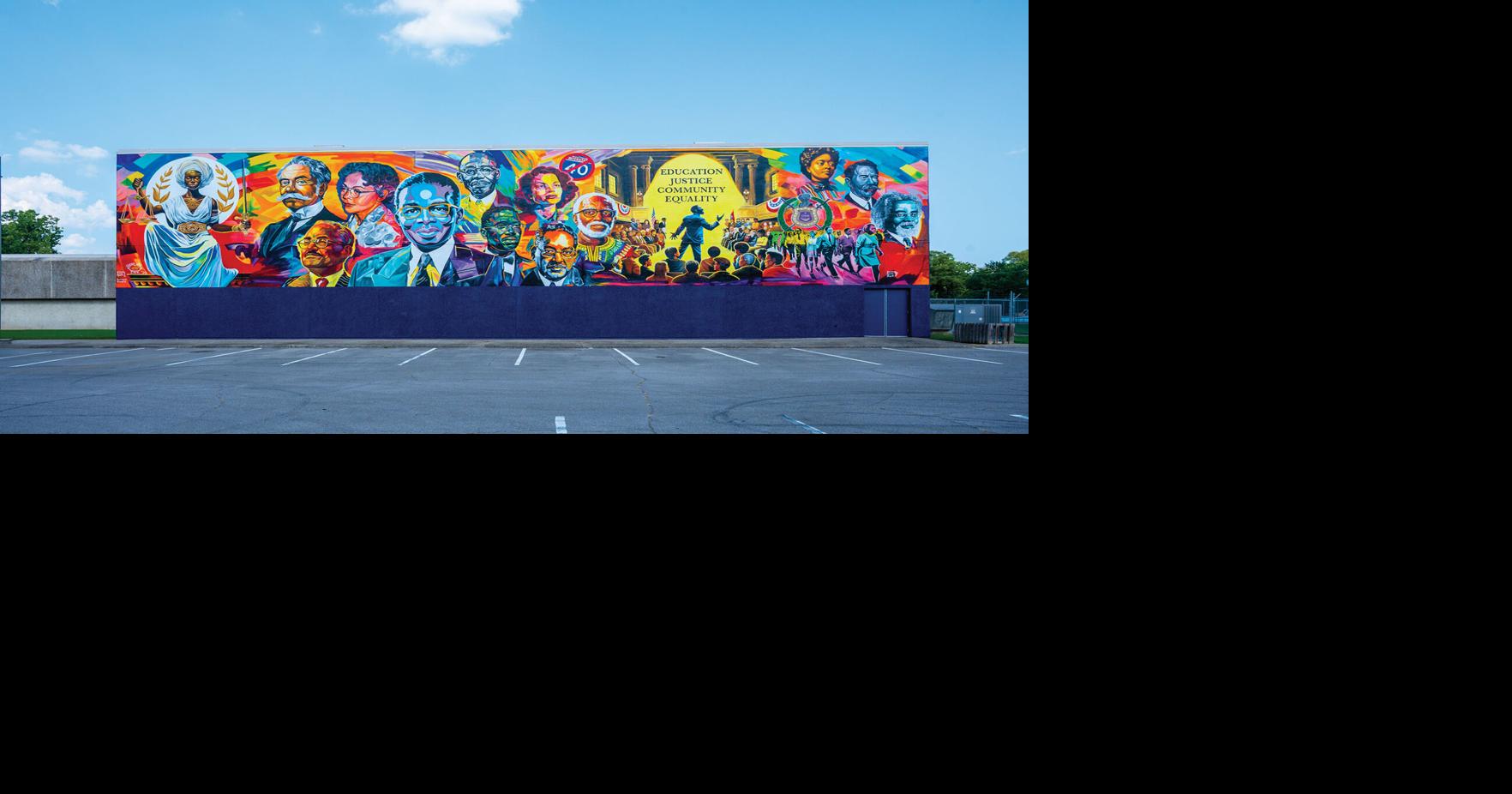 Best New Mural: 'They Fought With Words' at Looby Center | Writers ...
