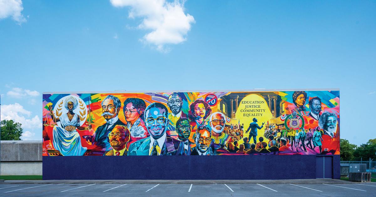 Looby Center Best New Mural: 'They Fought With Words' at Looby Center | Writers ...