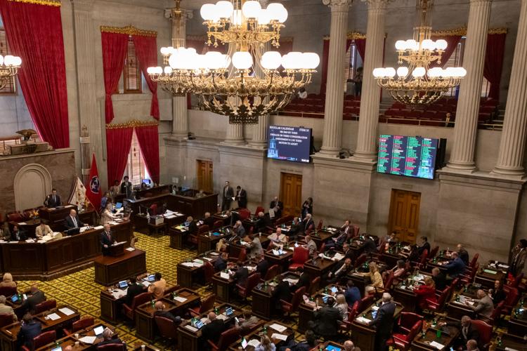 The state House chamber, April 2026