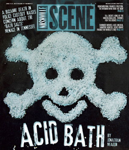 A bizarre death in police custody raises concern about 'bath salts' menace in Tennessee