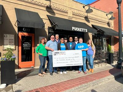 Puckett's Franklin Boys & Girls Club Check Presentation
