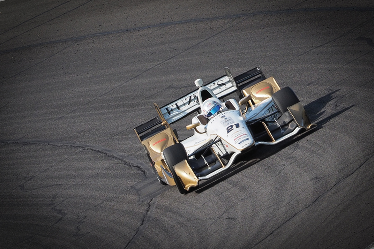 Hendersonville native Josef Newgarden is starting on the front row at the 100th running of the Indianapolis 500