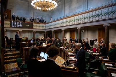 The Tennessee Senate chamber, February 2026