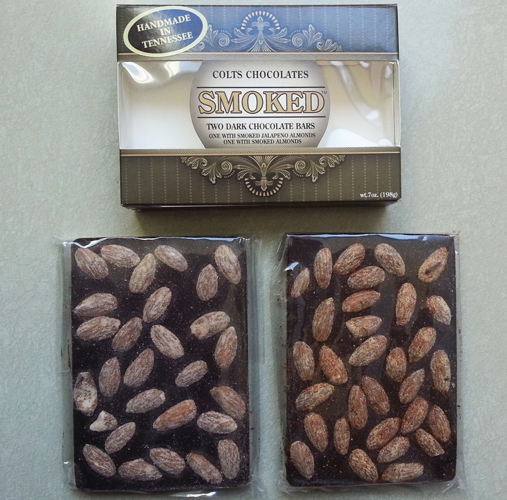 The Sweet Spot: Colts Chocolates Smoked Dark Chocolate Bars