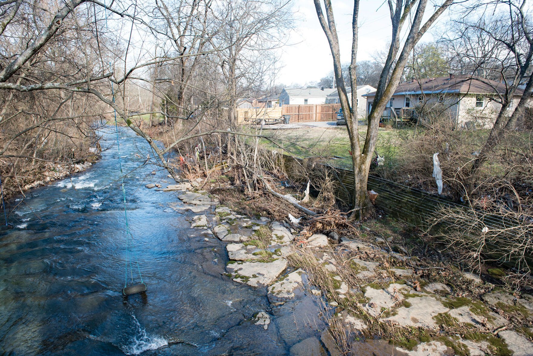 Seven Mile Creek flood