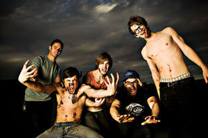 Pizza and Pudding: Diarrhea Planet Photo Shoot