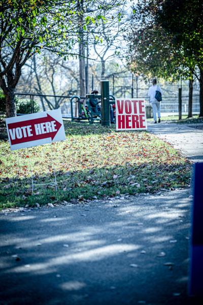 Voting signs
