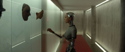 Icy sci-fi drama <i>Ex Machina</i> asks which is less human: a self-aware Real Doll, or its ubermensch creator