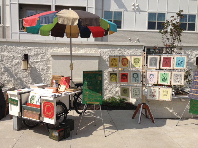 Bryce McCloud's visionary public art project elevates the selfie to a citywide self-portrait