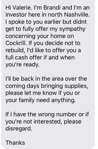 After the Tornado, Vultures Descend on North Nashville