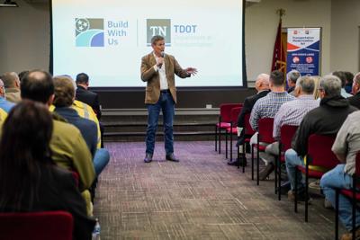 Gov. Bill Lee at TDOT Nashville, January 2023