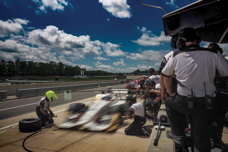 Hendersonville native Josef Newgarden is starting on the front row at the 100th running of the Indianapolis 500