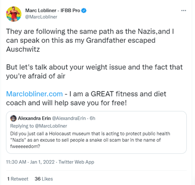 Marc Lobliner Tweet