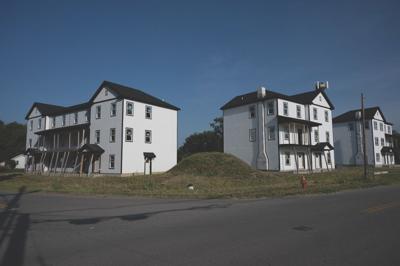 Vacant townhomes off Pitts Avenue