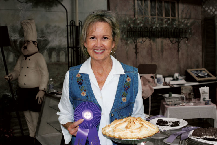 Once again, Williamson County baker Areeda Schneider-Stampley tops the pie chart at the State Fair