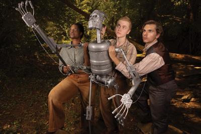 Street-Theatre- The-Woodsman at-Barbershop-Theater_