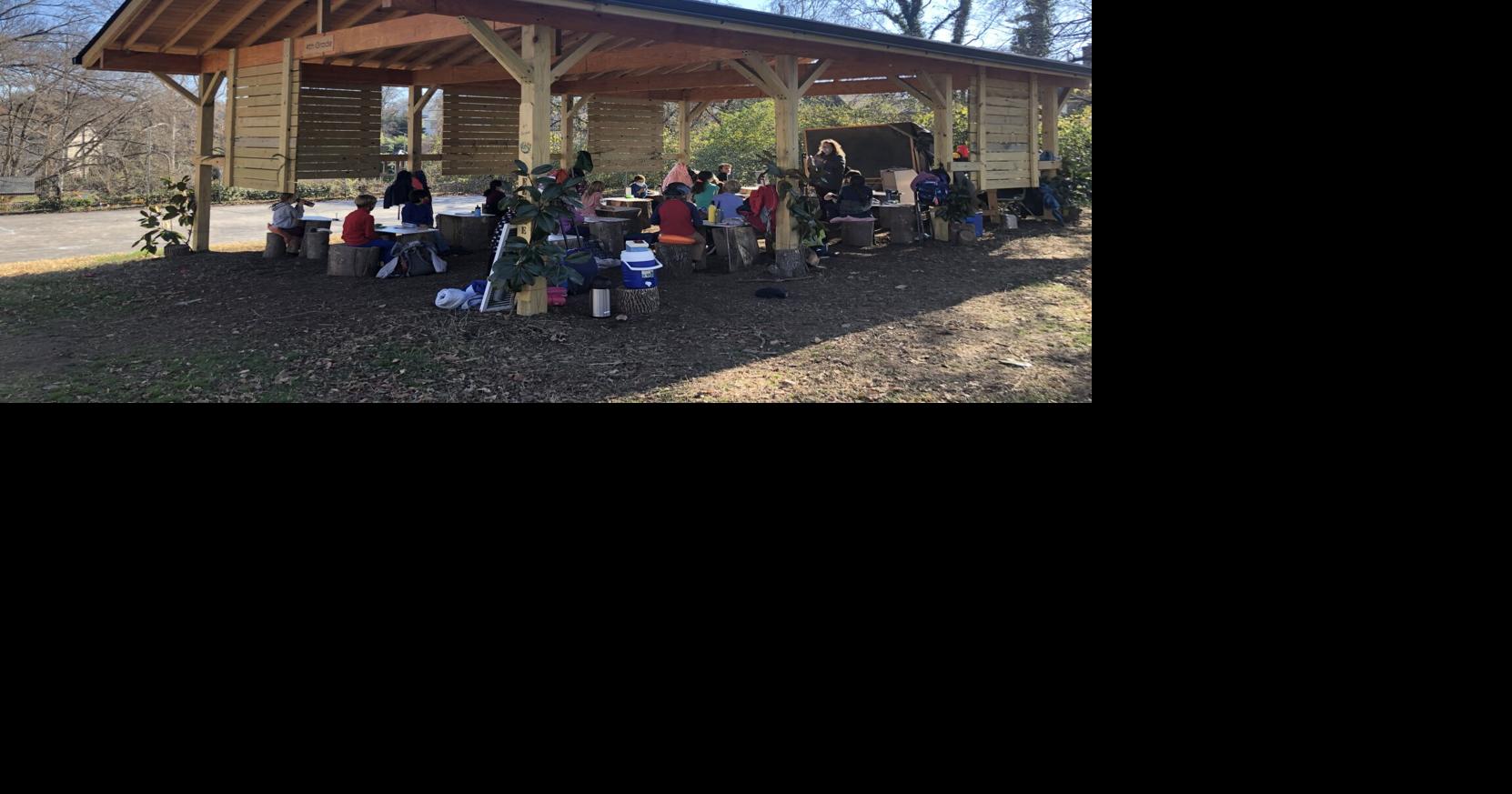 Linden Waldorf is Taking Classes Outside