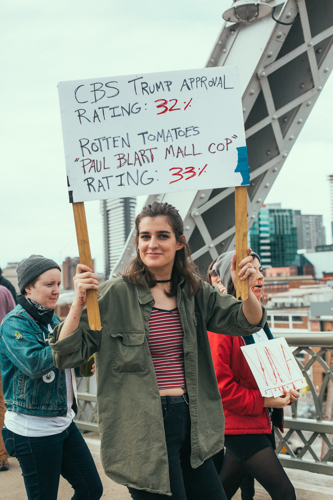 Women's March Draws Over 15K