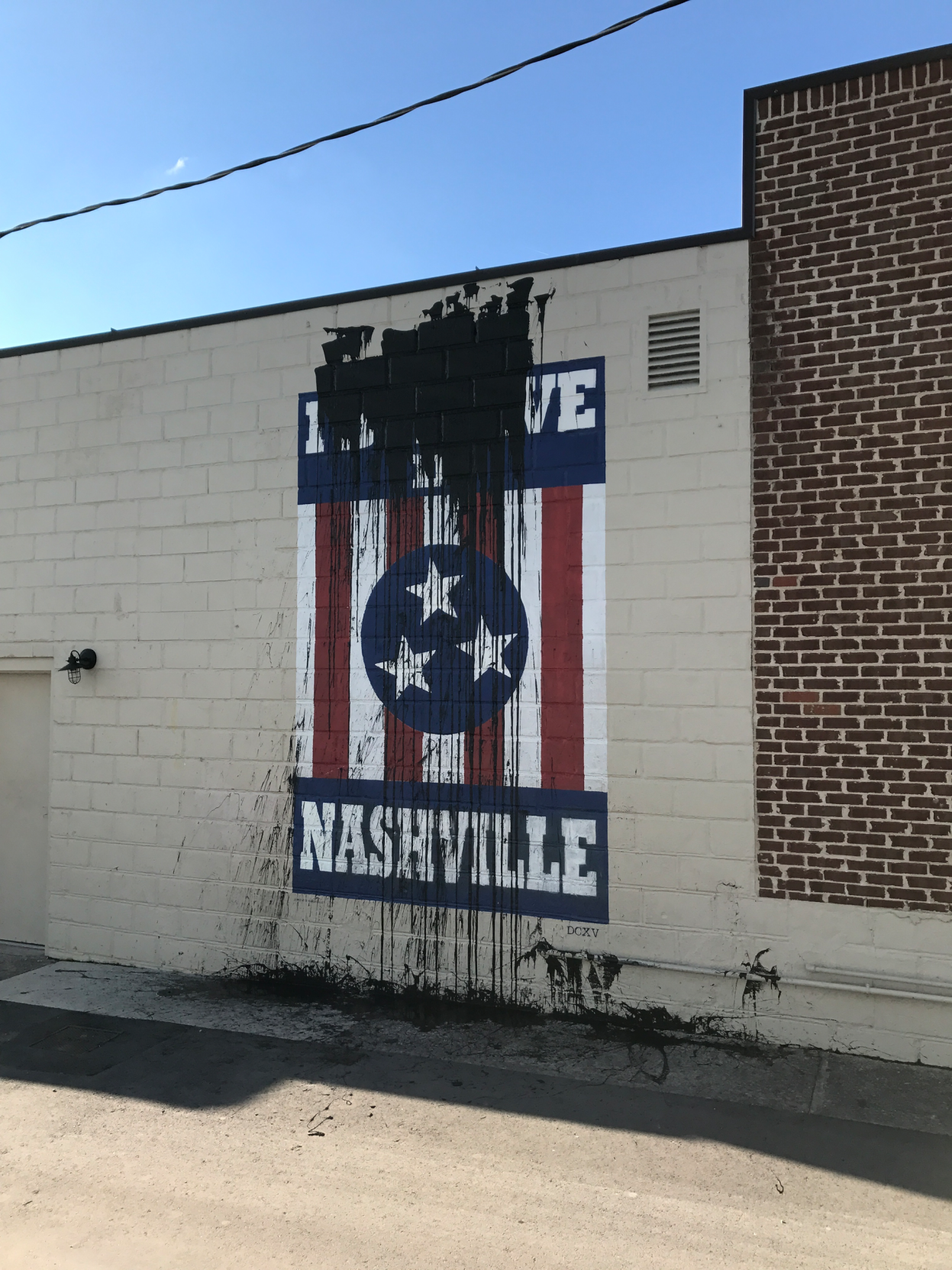 'I Believe In Nashville' Mural Defaced