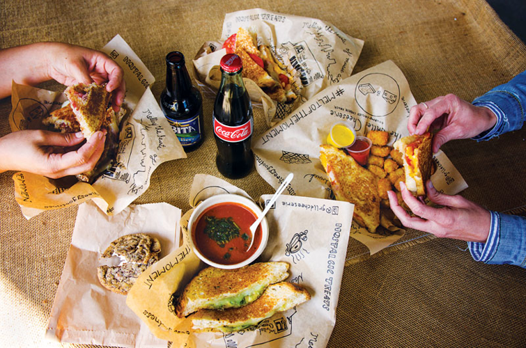 With plans to partner with Fresh Hospitality and open a bricks-and-mortar location, The Grilled Cheeserie expands its cheesy empire