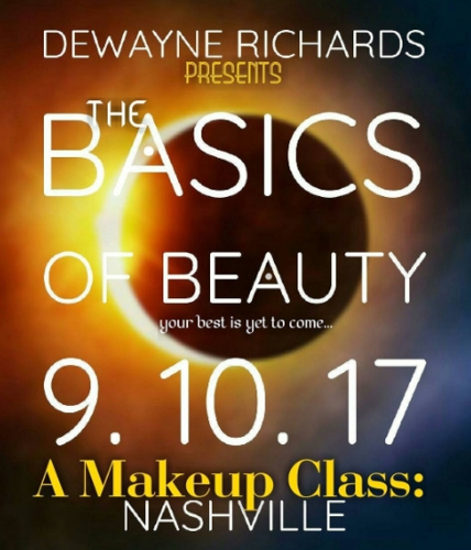 Dewayne Richards: Basics of Beauty Makeup Class (Nashville)