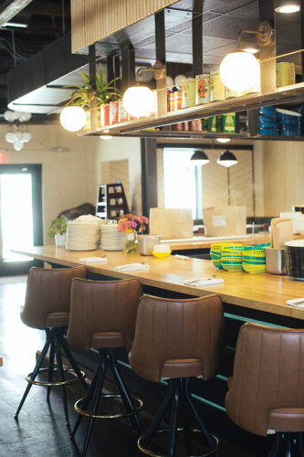 Tandy Wilson Settles in at His Brand-New Mop/Broom Mess Hall