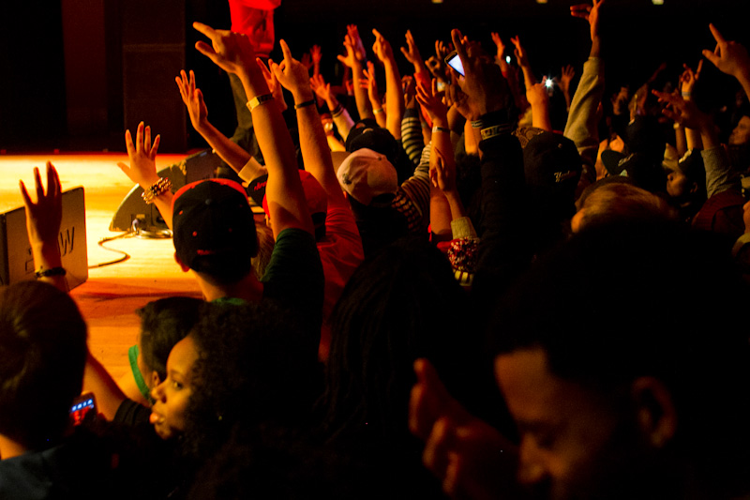 Kendrick Lamar w/Chancellor Warhol at War Memorial Auditorium, 11/4/12