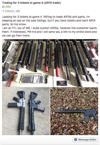 Fan Will Trade AR-15 Parts for Preds Tickets