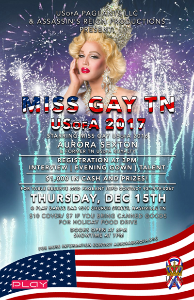 Miss Gay TN USofA 2017 Pageant