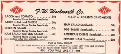And Stay Out of the Woolsworth!