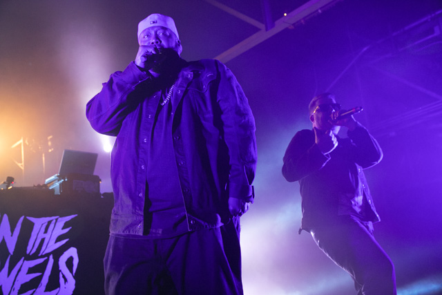 Run the Jewels Clown on Trump at Scorching Marathon Gig