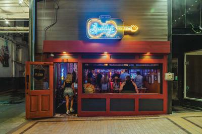 The exterior of Buddy's Tiny Tonk in downtown Nashville