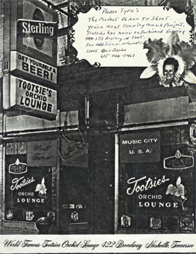 How Tootsie's Orchid Lounge helped change country music and Nashville, in just 50 years