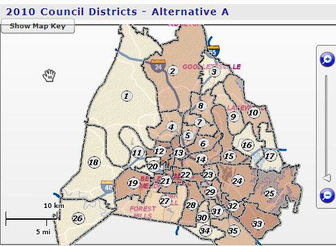 Metro Council District Map Hillsboro Village Sliced In Half By New Metro Redistricting Map News Nashvillescene Com
