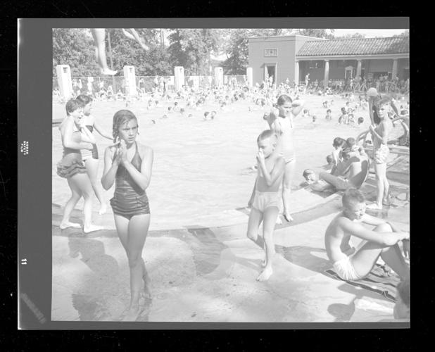 Centennial Park pool, 1955