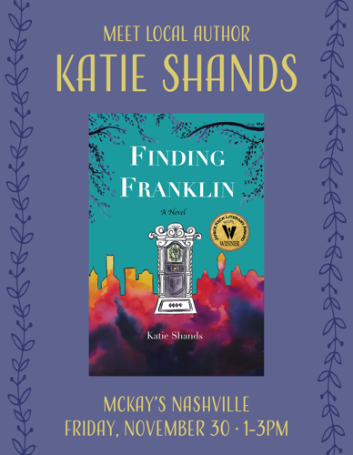 Meet & Greet with Katie Shands