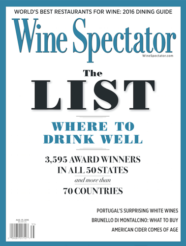 <i>Wine Spectator</i> Recognizes Nation’s Best Wine Lists; 13 Nashville Restaurants Honored